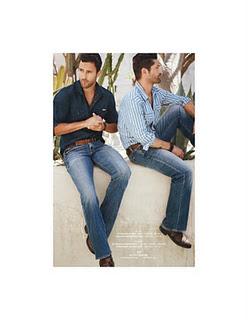 Noah Mills, Sean O’Pry & Tony Ward per Lucky Brand Holiday 2011