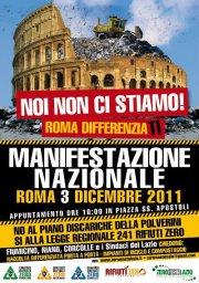 Roma differenzati - Manifestazione Nazionale 3 dicembre