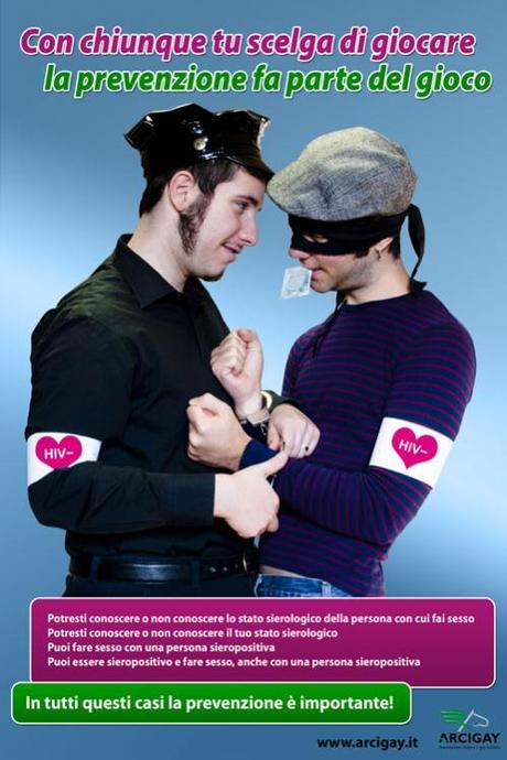 «La prevenzione fa parte del gioco» : al via la campagna promossa da ArciGay