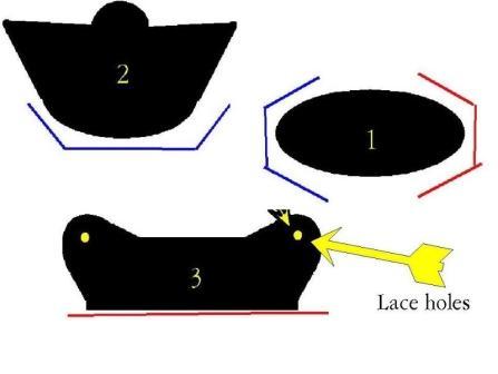 Scarpe da Bebè in pasta di zucchero