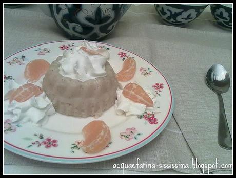 ...budino alla vaniglia bourbon al profumo di mandarino e settima lezione di pasticceria...