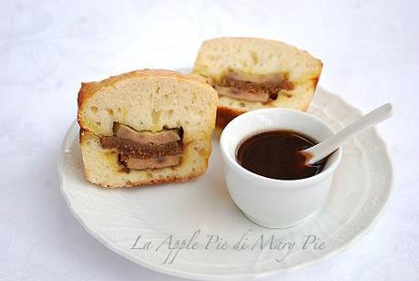Foie gras ai fichi nella brioche con riduzione al Porto