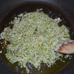 I ravioli di magro in salsa deliziosa di broccoli