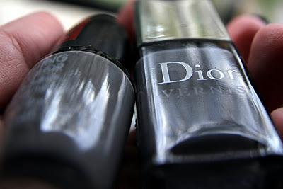 [The dupe factory] Dior Gris Montaigne (707) vs Clio for Pupa (909)