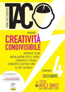 TAC TAC_THINK AM CREATIVE_ Creatività condivisibile!