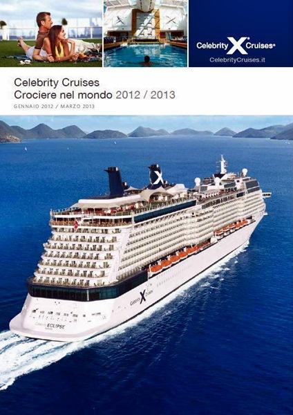 Celebrity Cruises lancia il nuovo catalogo crociere 2012-2013.