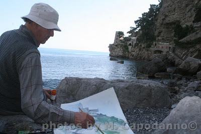 Matilde Romito e LA PITTURA DI POSITANO NEL '900