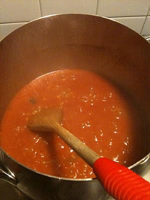 Minestra di farro al pomodoro