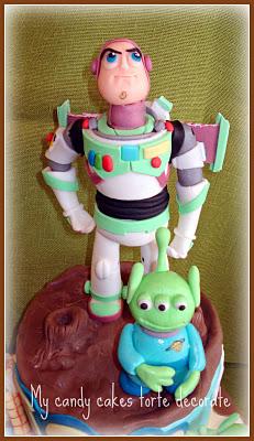Toy Story Buzz Lightyear cake