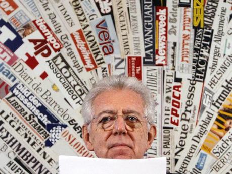 Monti alla stampa estera: ''Non abbiamo le mani legate dal Parlamento''