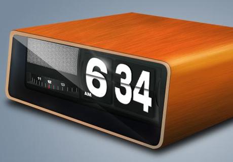 sveglia retro psd sveglia retro psd