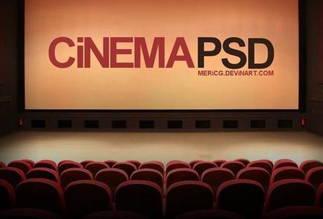 cinema psd cinema psd