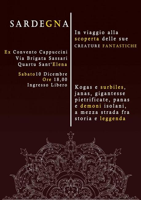 Creature-Fantastiche-Locandina Creature fantastiche a Quartu S.Elena: la presentazione