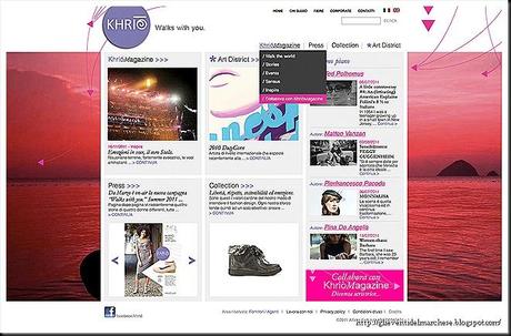 HOME PAGE SITO KHRIO'