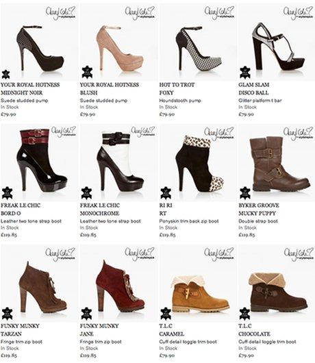 Collaborations// Cheryl Cole realizza una collezione di scarpe per StylistPick.com