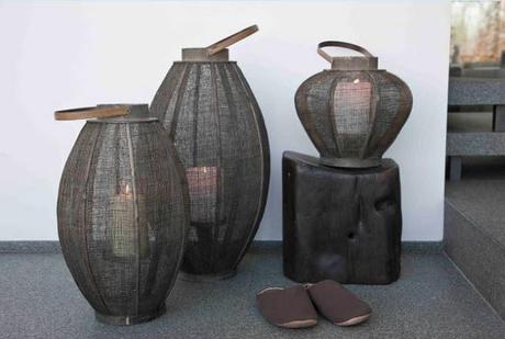 Cestini lanterne vasi design D&M; Depot