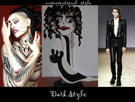 Dark style: unconventional style