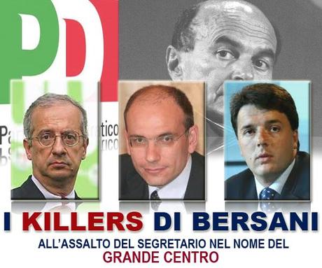 I Killers di Bersani, all’assalto del segretario nel nome del Grande Centro