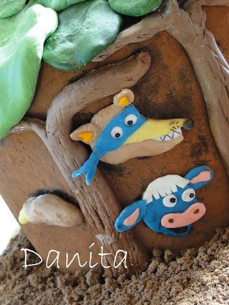 La torta di Dora l'esploratrice!!! La torta di Dora l'esploratrice!!!