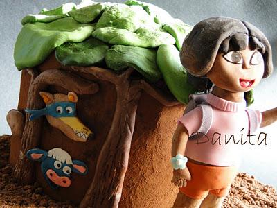 La torta di Dora l'esploratrice!!! La torta di Dora l'esploratrice!!!