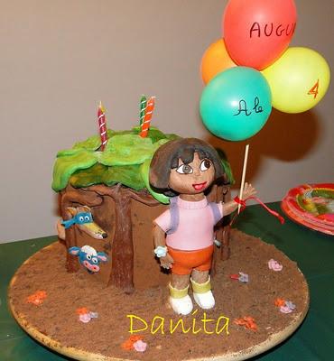 La torta di Dora l'esploratrice!!! La torta di Dora l'esploratrice!!!