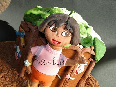 La torta di Dora l'esploratrice!!! La torta di Dora l'esploratrice!!!
