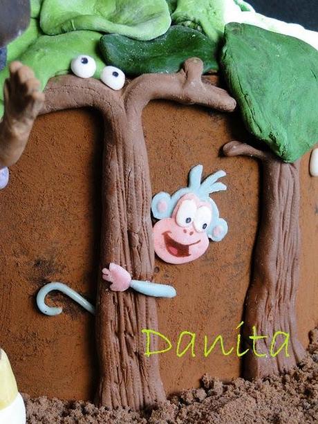 La torta di Dora l'esploratrice!!! La torta di Dora l'esploratrice!!!