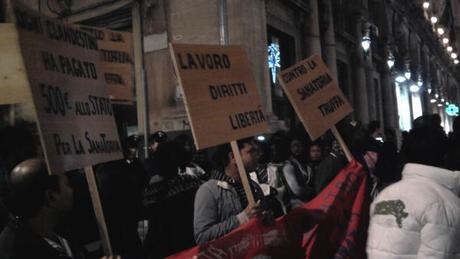 Catania, migranti contro la sanatoria truffa