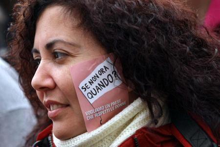 24 manifestazionedirittidonneroma30 A Roma tornano in piazza le donne e gli uomini di Se non ora quando?