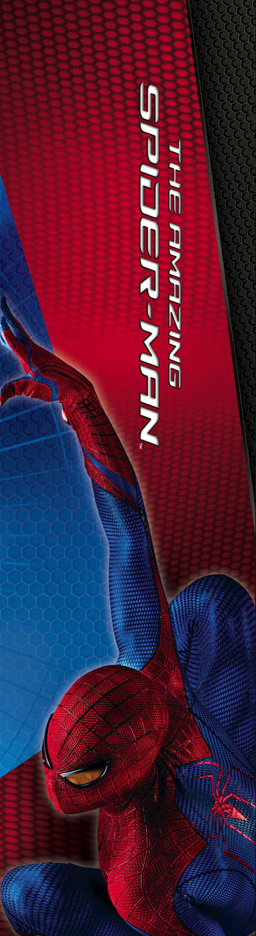 Un tris di banner promozionali di The Amazing Spider-Man per voi