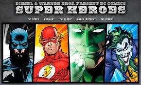Diesel e Warner Bros lanciano la linea di intimo ispirata ai supereroi della DC Comics