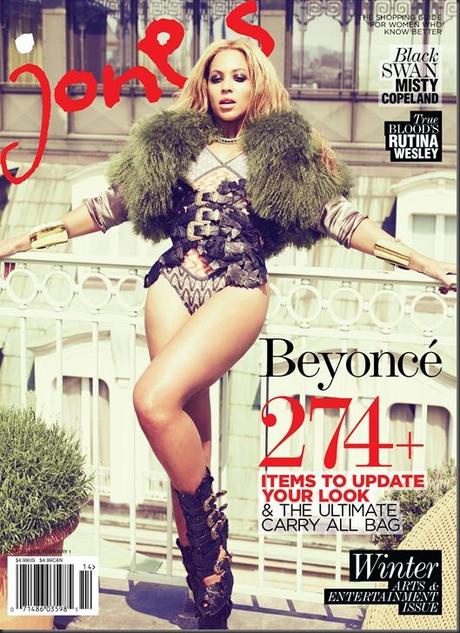 Jones magazine is honored to feature the incomparable Beyoncé on the cover of its first ever arts and entertainment issue--recognizing the contributions that Mrs. Knowles-Carter has made to music, film, fashion and beyond. For her first Jones cover, Beyoncé presents iconic fashion images from the terrace of the Maurice in Paris, photographed by Greg Gex. In the story, written by Kim Osorio, Jones magazine examines Beyoncé’s current status as the one of the most celebrated artists of our time. Hitting newsstands on December 15th, the magazine also features an exclusive interview with ballet’s indomitable beauty Misty Copeland, the first African-American female soloist at the American Ballet Theatre in 20 years. Also featured in this issue, Jones mag’s inaugural Best-Dressed List. Pick up this incredible new issue of Jones, now in its 2nd year as a national magazine, where fashion collides with arts and entertainment.  - Kim Osorio