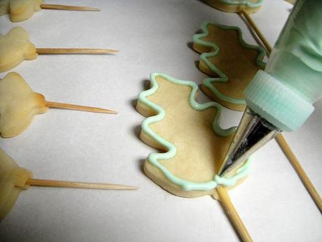 Tutorial Albero di Natale di Biscotti e Pasta di Zucchero
