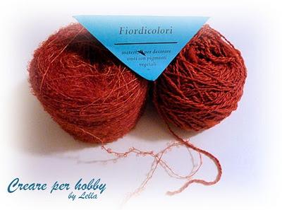 Stola in seta ai ferri finita Stola in seta ai ferri finita