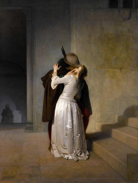 Il bacio vs Il bacio by Francesco Hayez