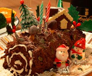 Alla scoperta dei dolci tradizionali natalizi : in Francia con il Buche de Noel