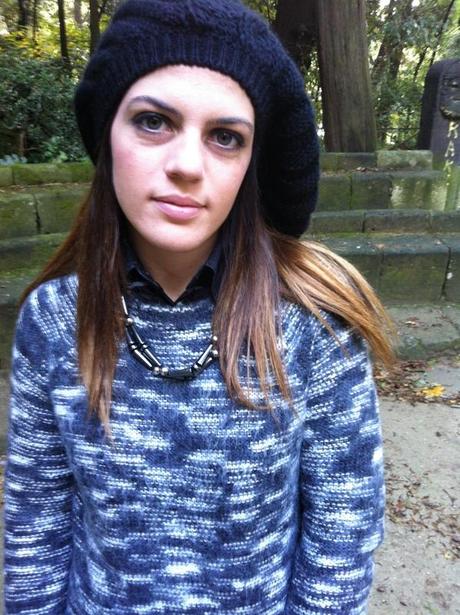 A black coat A black coat