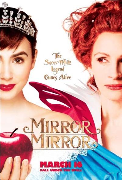 Lily Collins e Julia Roberts nel nuovo poster di Mirror Mirror