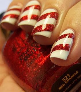 {Christmas nail art - Nail art Natalizia}