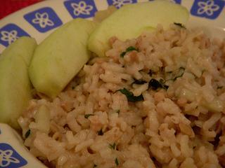 Risotto alle mele