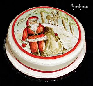 Merry Christmas cake