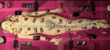 Il Sushi Nudo... ma è una bellissima tovaglia Il Sushi Nudo... ma è una bellissima tovaglia