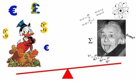 Einstein, il finanziere