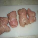 Arrostini di petto di pollo con speck e provola Arrostini di petto di pollo con speck e provola