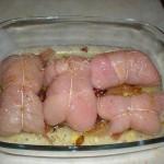 Arrostini di petto di pollo con speck e provola Arrostini di petto di pollo con speck e provola