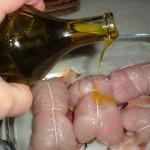 Arrostini di petto di pollo con speck e provola Arrostini di petto di pollo con speck e provola