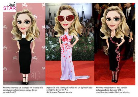 [Mavy Design] Madonna STYLE on the RED CARPET