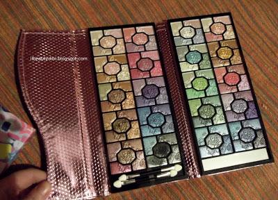 100 Colors - Exotic Summer Shine Eyeshadow Palette by