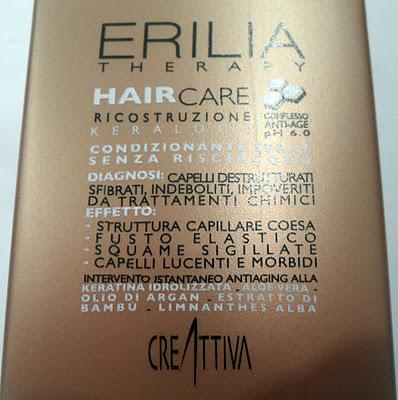 Erilia Therapy Hair Care - Keralook Spray Senza Risciaquo Review/Recensione + Photos/Foto