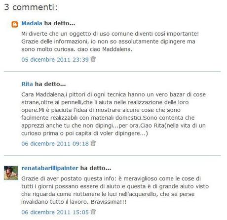 PRONTO SOCCORSO PER ACQUARELLO PRONTO SOCCORSO PER ACQUARELLO